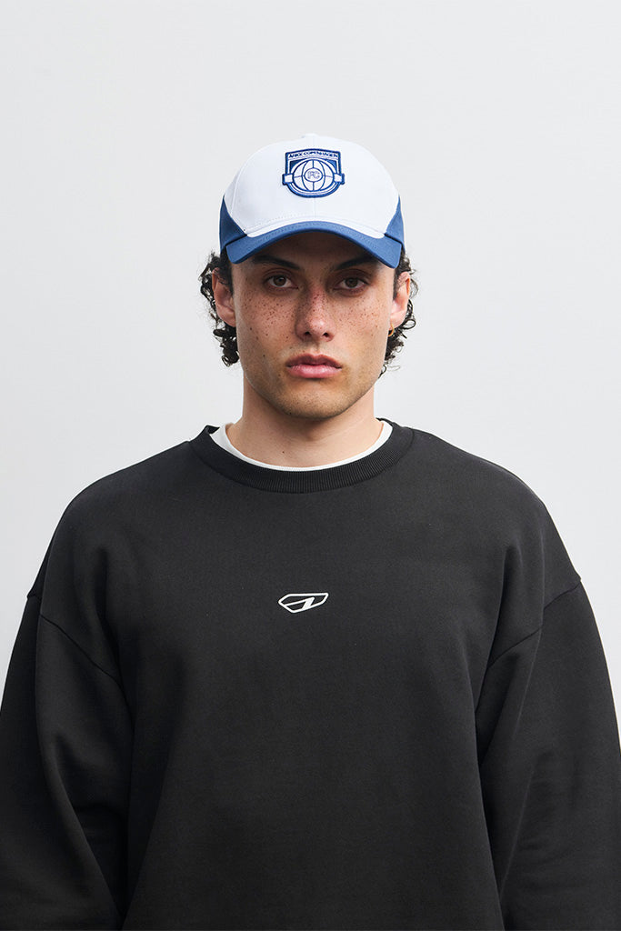 ARKK Accessories ARKK Football Cap | White Dark Blue Cap